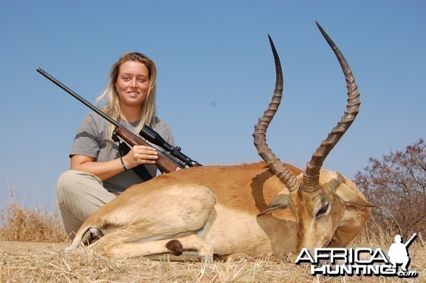 Hunting Impala with Wintershoek Johnny Vivier Safaris in SA