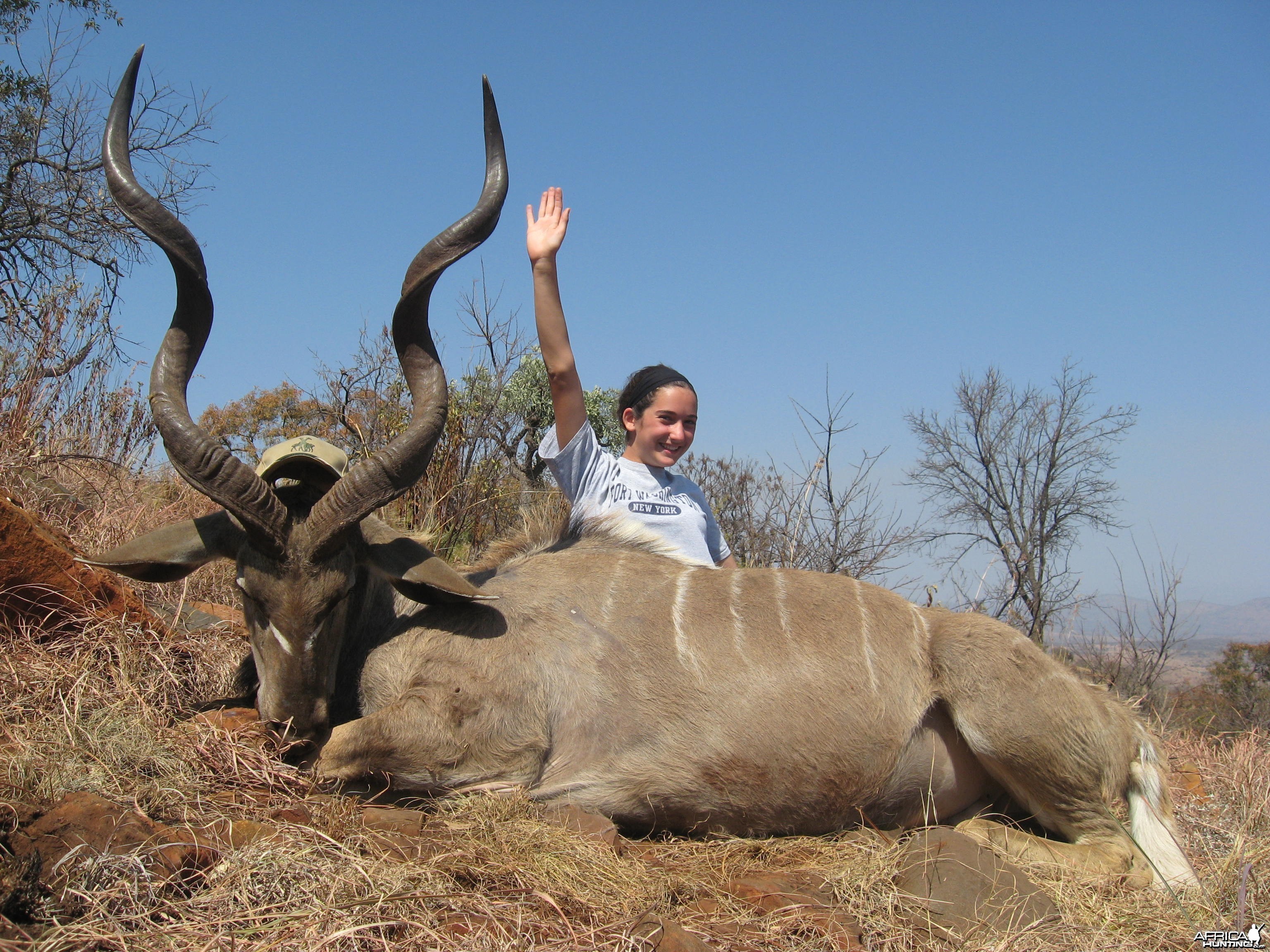 Hunting Kudu with Wintershoek Johnny Vivier Safaris in SA