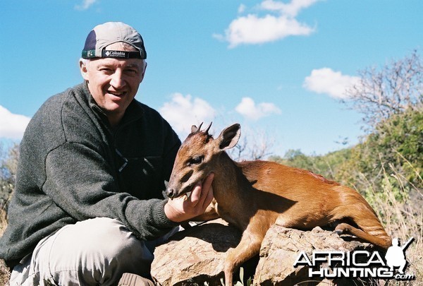 Hunting Red Duiker with Wintershoek Johnny Vivier Safaris in SA