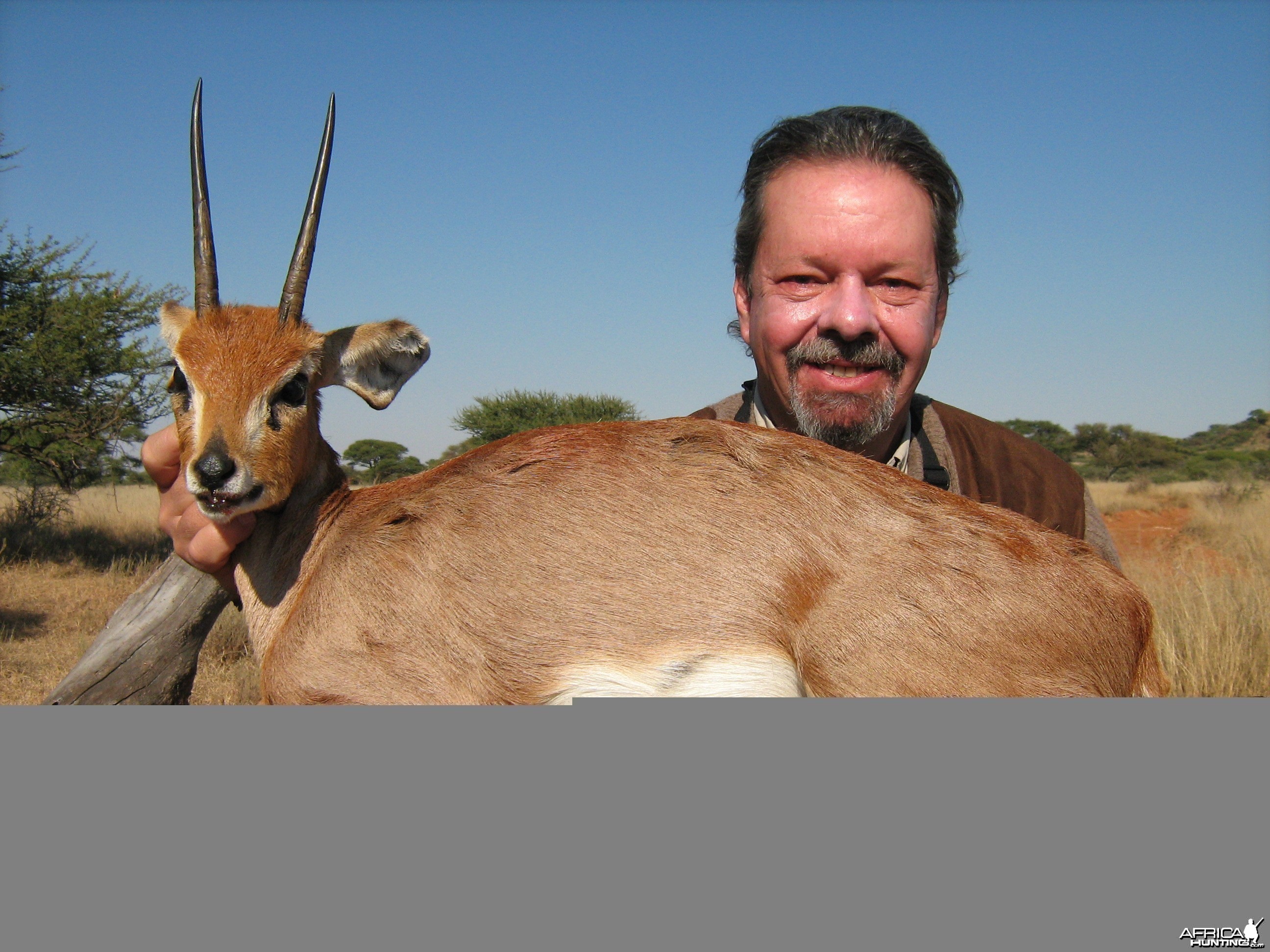 Hunting Steenbuck with Wintershoek Johnny Vivier Safaris in SA