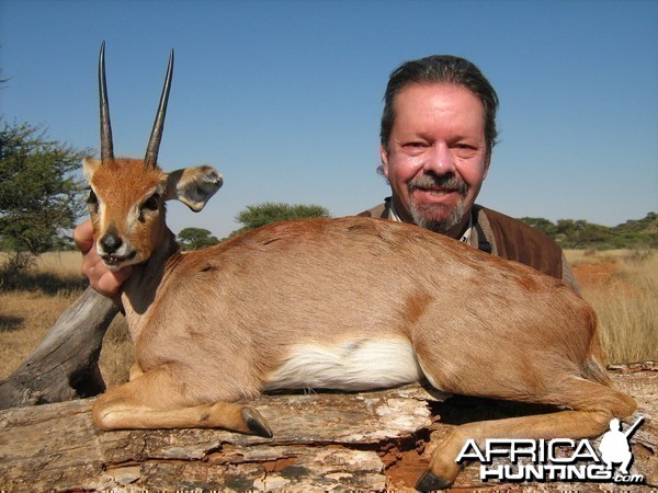 Hunting Steenbuck with Wintershoek Johnny Vivier Safaris in SA