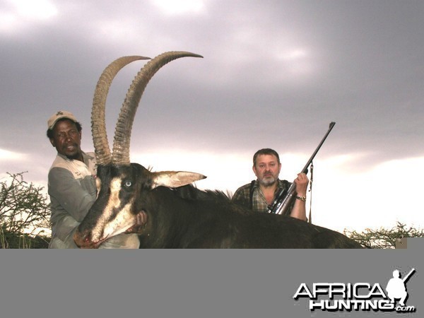 Hunting Sable with Wintershoek Johnny Vivier Safaris in SA