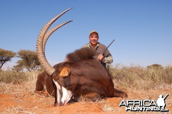 Hunting Sable with Wintershoek Johnny Vivier Safaris in SA