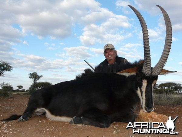 Hunting Sable with Wintershoek Johnny Vivier Safaris in SA