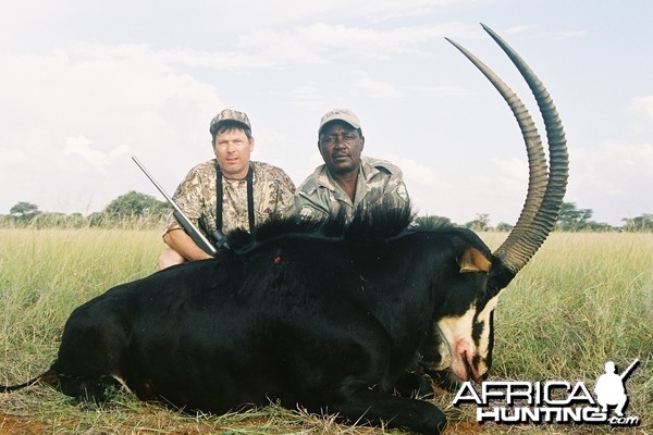 Hunting Sable with Wintershoek Johnny Vivier Safaris in SA