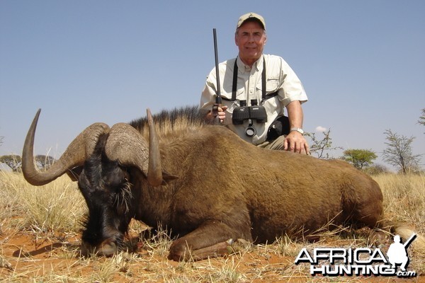 Hunting Black Wildebeest with Wintershoek Johnny Vivier Safaris in SA