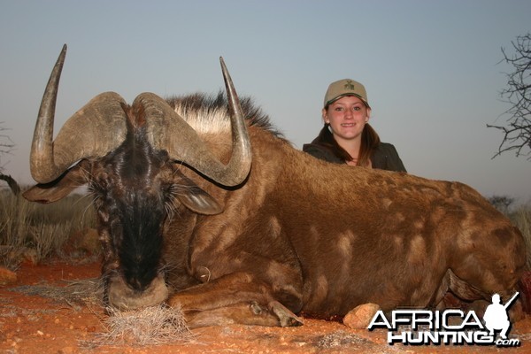 Hunting Black Wildebeest with Wintershoek Johnny Vivier Safaris in SA