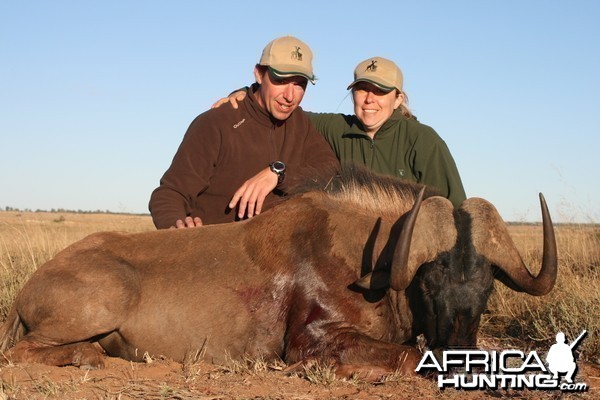 Hunting Black Wildebeest with Wintershoek Johnny Vivier Safaris in SA