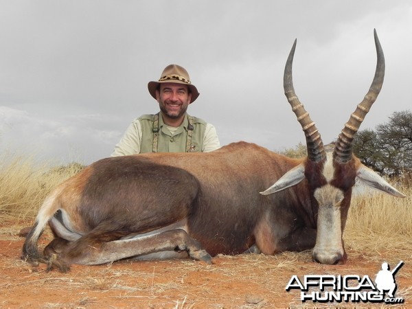 Hunting Blesbok with Wintershoek Johnny Vivier Safaris in SA