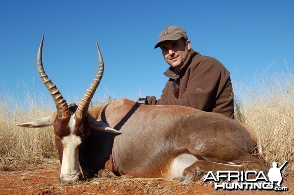 Hunting Blesbok with Wintershoek Johnny Vivier Safaris in SA