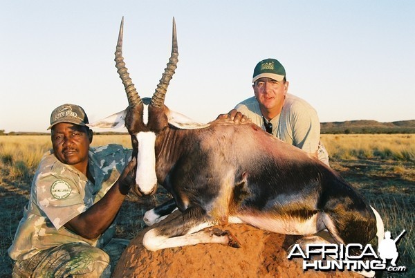 Hunting Bontebuck with Wintershoek Johnny Vivier Safaris in SA