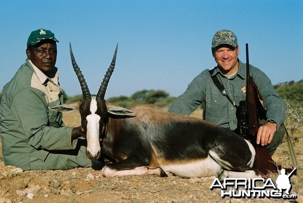 Hunting Bontebuck with Wintershoek Johnny Vivier Safaris in SA