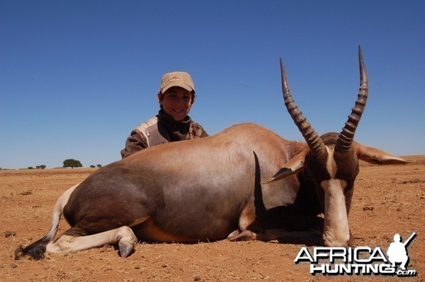 Hunting Bontebuck with Wintershoek Johnny Vivier Safaris in SA