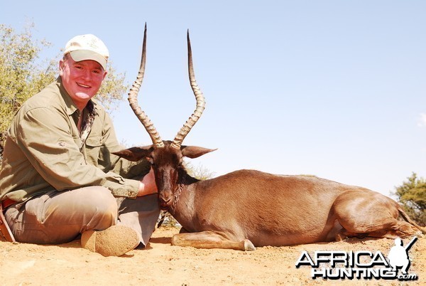 Hunting Black Impala with Wintershoek Johnny Vivier Safaris in SA