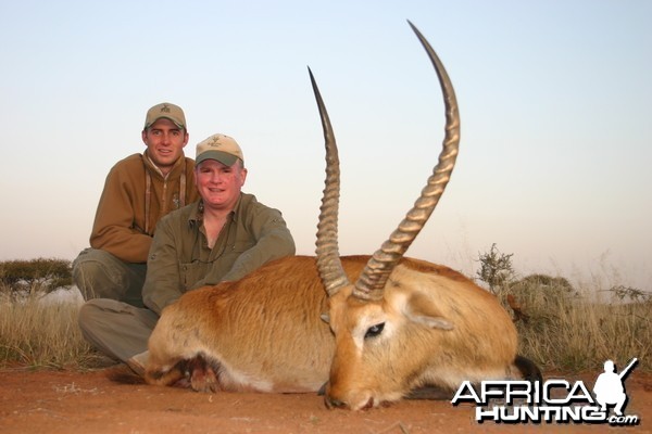 Hunting Lechwe with Wintershoek Johnny Vivier Safaris in SA