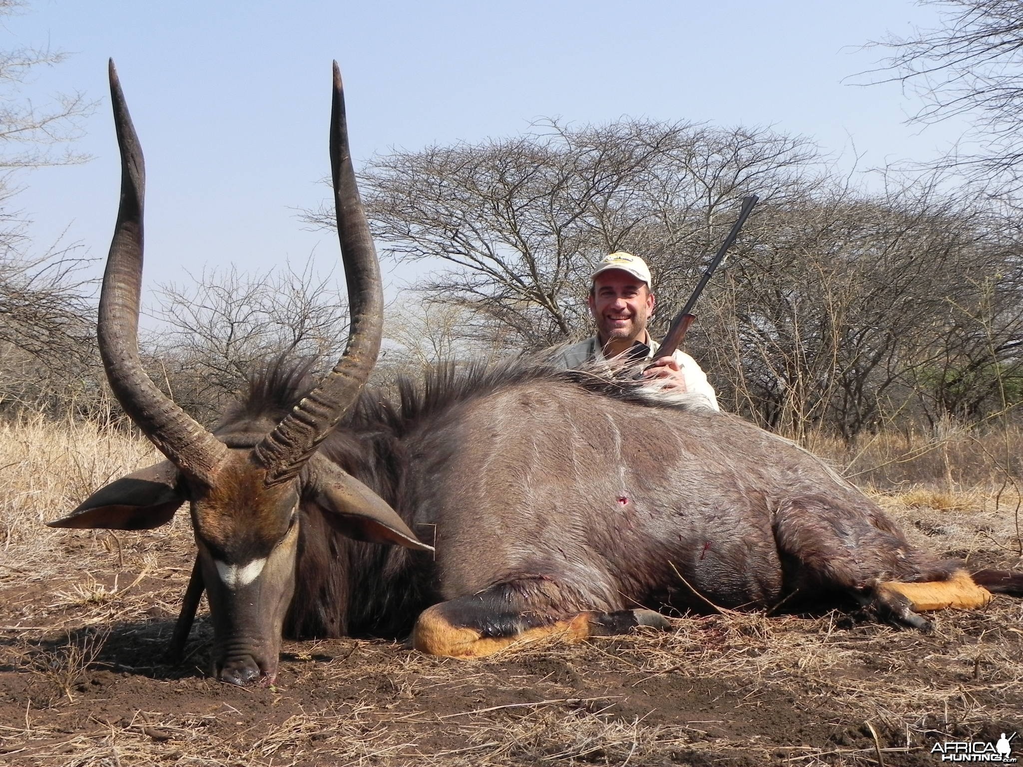 Hunting Nyala with Wintershoek Johnny Vivier Safaris in SA