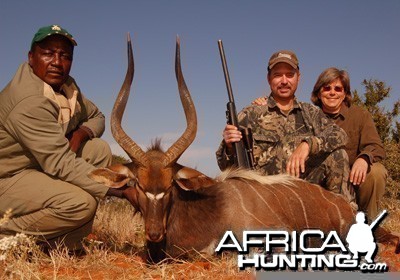 Hunting Nyala with Wintershoek Johnny Vivier Safaris in SA