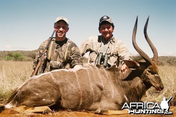 Hunting Nyala with Wintershoek Johnny Vivier Safaris in SA