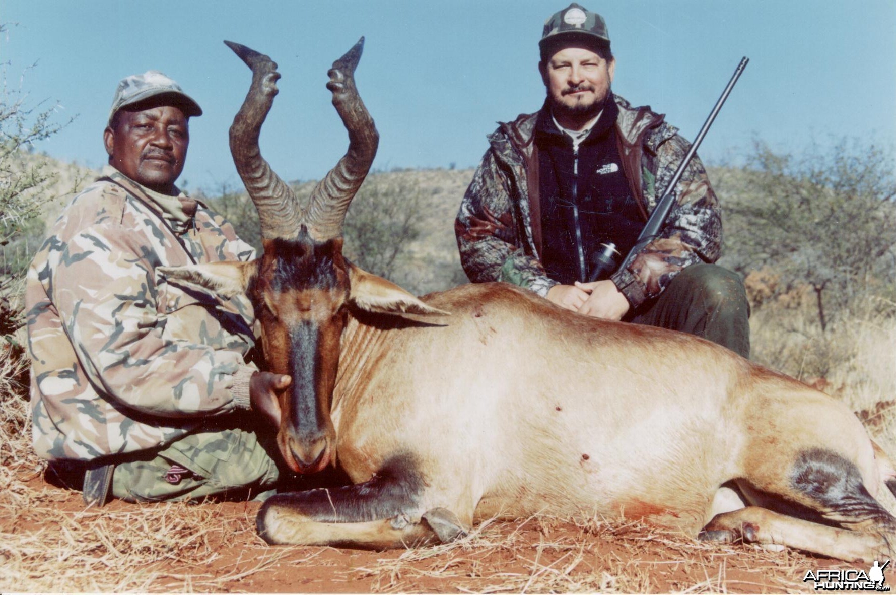 Hunting Red Hartebeest with Wintershoek Johnny Vivier Safaris in SA