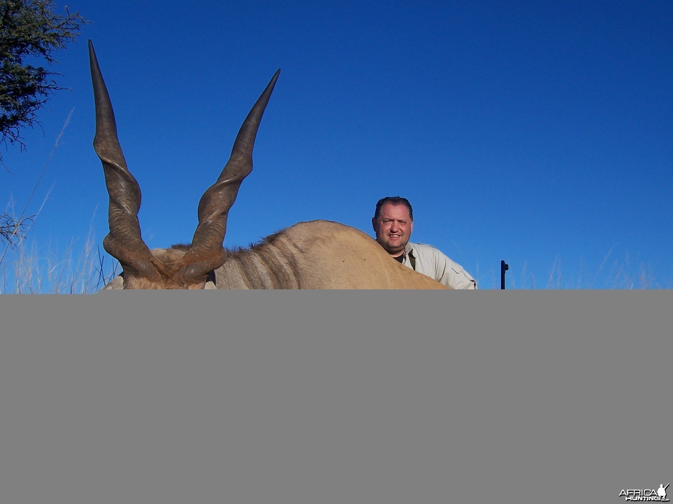 Hunting Eland with Wintershoek Johnny Vivier Safaris in SA