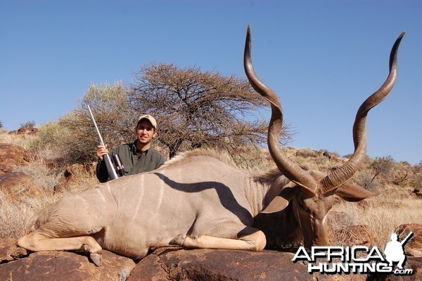 Hunting Kudu with Wintershoek Johnny Vivier Safaris in SA