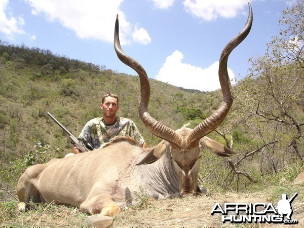 Hunting Kudu with Wintershoek Johnny Vivier Safaris in SA