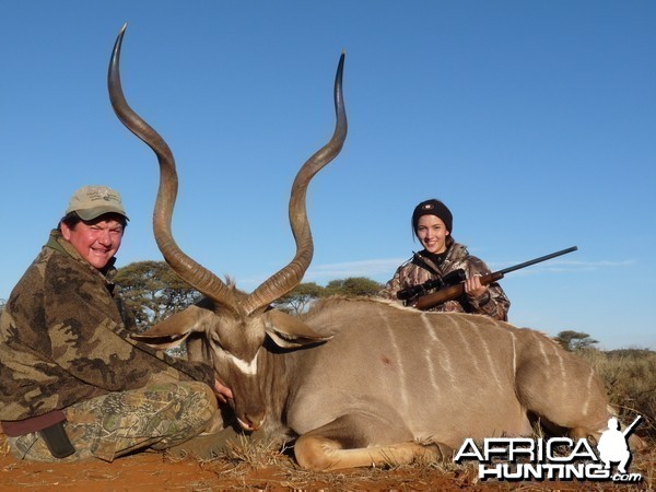 Hunting Kudu with Wintershoek Johnny Vivier Safaris in SA