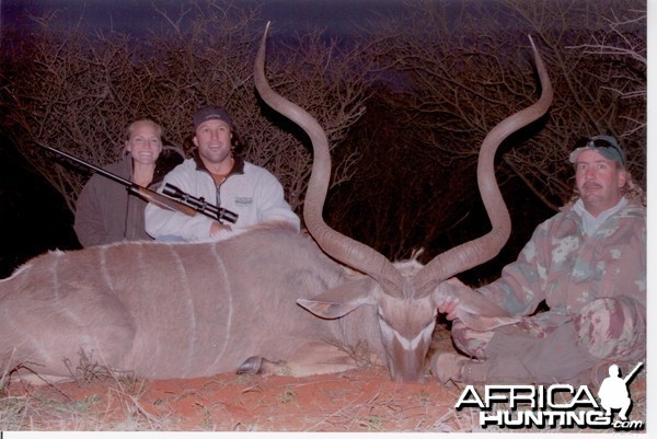 Hunting Kudu with Wintershoek Johnny Vivier Safaris in SA