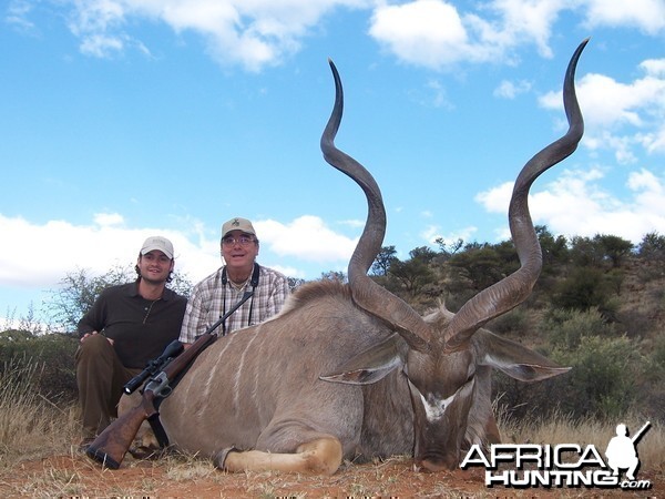 Hunting Kudu with Wintershoek Johnny Vivier Safaris in SA