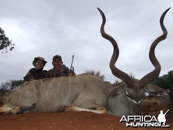 Hunting Kudu with Wintershoek Johnny Vivier Safaris in SA