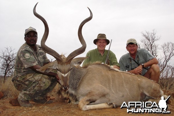 Hunting Kudu with Wintershoek Johnny Vivier Safaris in SA