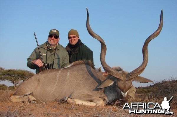 Hunting Kudu with Wintershoek Johnny Vivier Safaris in SA