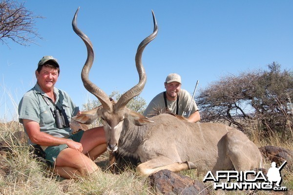 Hunting Kudu with Wintershoek Johnny Vivier Safaris in SA