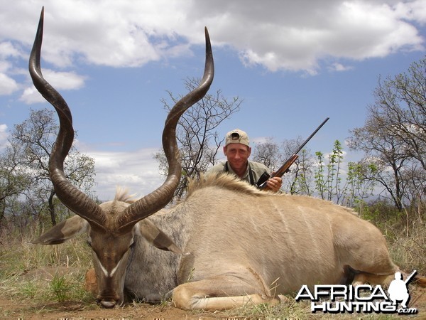 Hunting Kudu with Wintershoek Johnny Vivier Safaris in SA