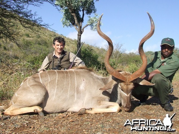 Hunting Kudu with Wintershoek Johnny Vivier Safaris in SA