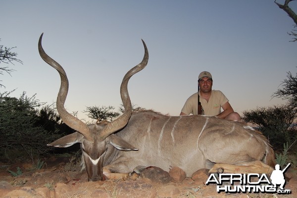 Hunting Kudu with Wintershoek Johnny Vivier Safaris in SA