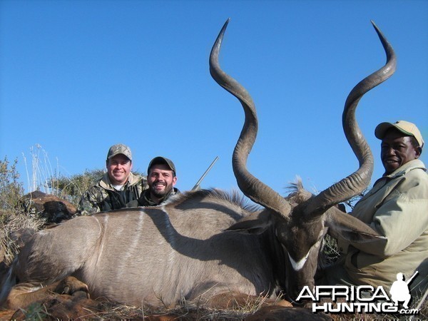 Hunting Kudu with Wintershoek Johnny Vivier Safaris in SA