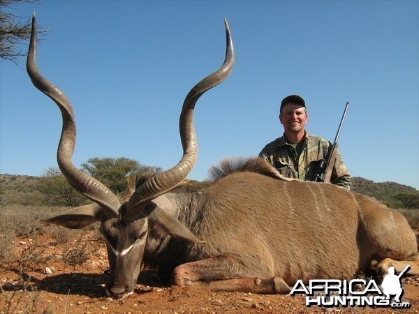 Hunting Kudu with Wintershoek Johnny Vivier Safaris in SA