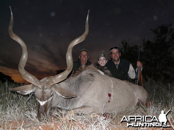 Hunting Kudu with Wintershoek Johnny Vivier Safaris in SA