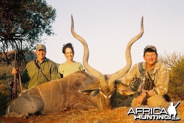 Hunting Kudu with Wintershoek Johnny Vivier Safaris in SA