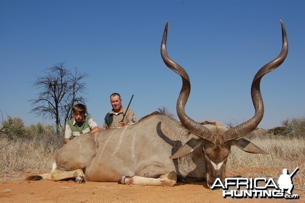 Hunting Kudu with Wintershoek Johnny Vivier Safaris in SA