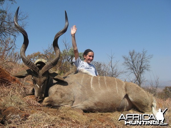 Hunting Kudu with Wintershoek Johnny Vivier Safaris in SA