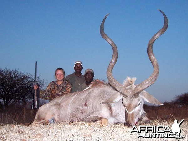 Hunting Kudu with Wintershoek Johnny Vivier Safaris in SA