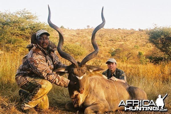 Hunting Kudu with Wintershoek Johnny Vivier Safaris in SA