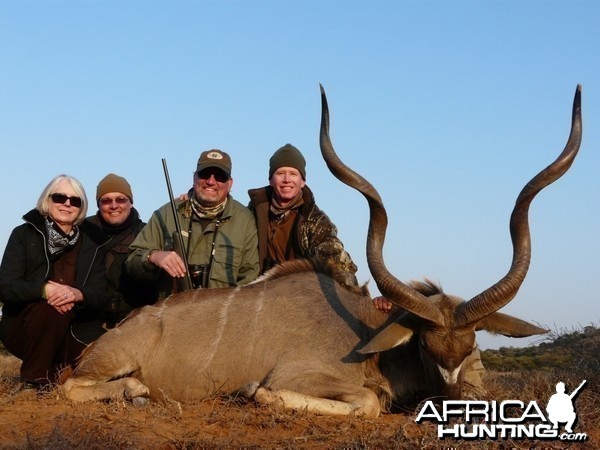 Hunting Kudu with Wintershoek Johnny Vivier Safaris in SA