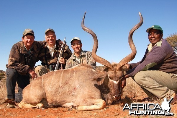 Hunting Kudu with Wintershoek Johnny Vivier Safaris in SA