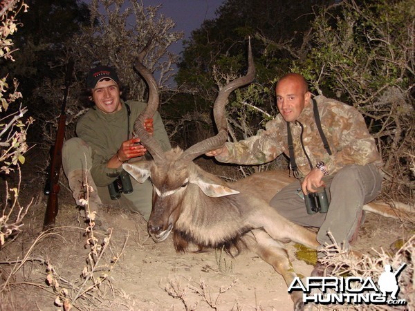Hunting Kudu with Wintershoek Johnny Vivier Safaris in SA