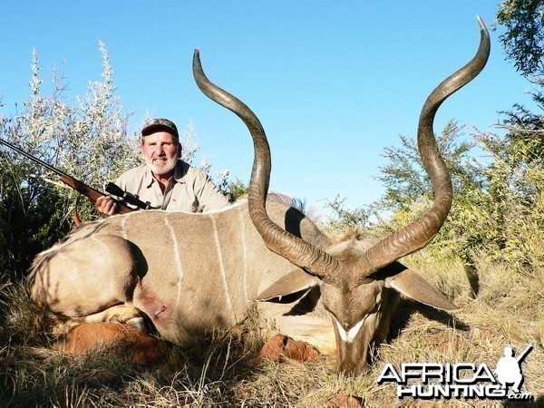 Hunting Kudu with Wintershoek Johnny Vivier Safaris in SA