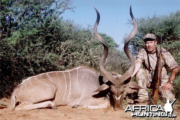 Hunting Kudu with Wintershoek Johnny Vivier Safaris in SA