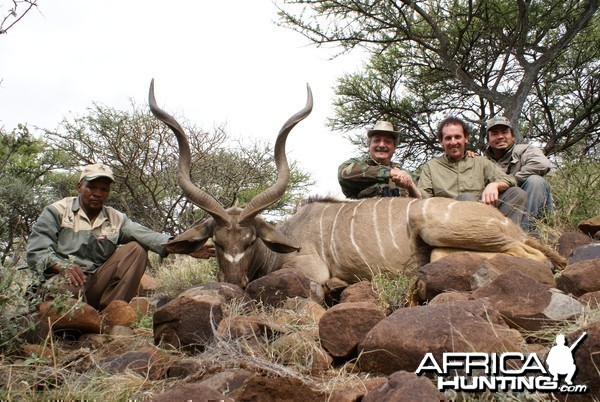 Hunting Kudu with Wintershoek Johnny Vivier Safaris in SA